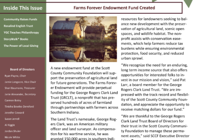 Spring 2026 Newsletter