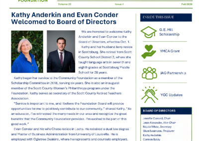 Fall 2026 Newsletter